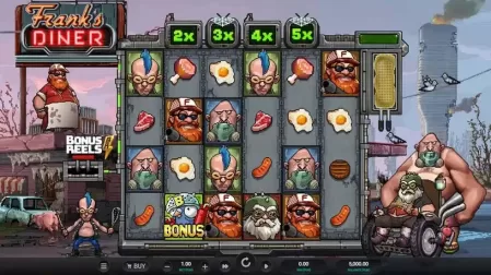 Frank’s Diner slot screenshot 1