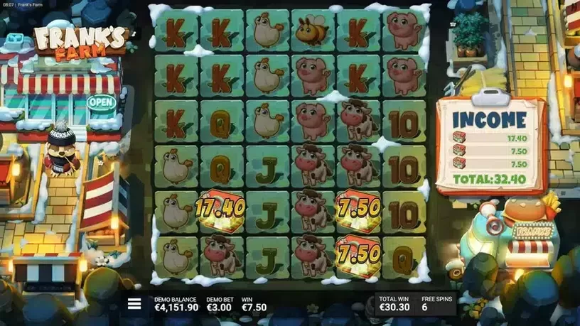 Frank’s Farm slot screenshot 8