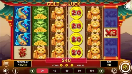 Gold And Luck slot screenshot 2