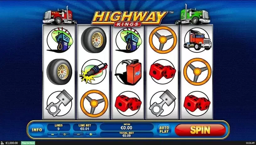 Highway Kings slot screenshot 1