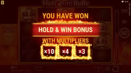 Hot Chilli Bells slot screenshot 3