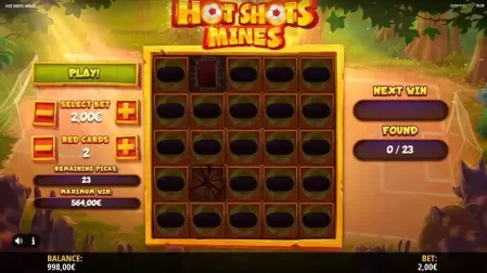 Hot Shots: Mines slot screenshot 1