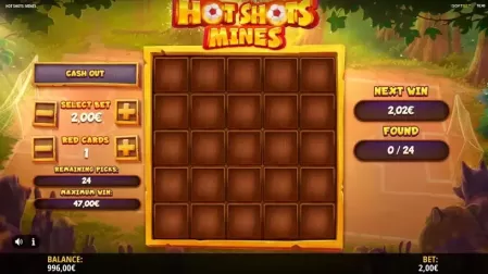 Hot Shots: Mines slot screenshot 2