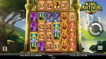 King Arthur 10K Ways slot screenshot 1