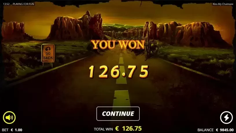 Kiss My Chainsaw slot screenshot 