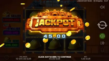 Labour Day Rush slot screenshot 3
