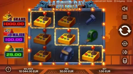 Labour Day Rush slot screenshot 5
