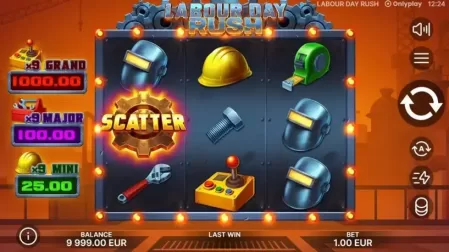 Labour Day Rush slot screenshot 1