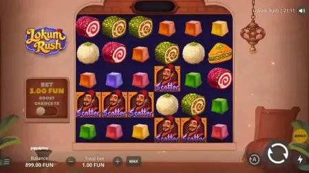 Lokum Rush slot screenshot 2