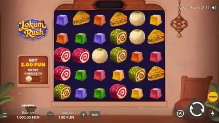 Lokum Rush slot screenshot 1