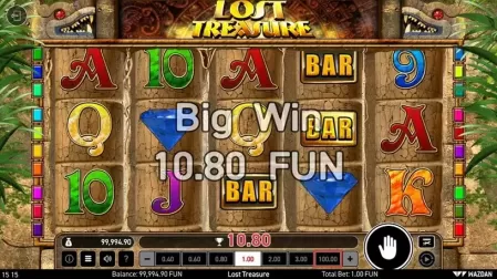 Lost Treasure (Wazdan) slot screenshot 3