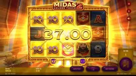 Midas Golden Touch 2 slot screenshot 4