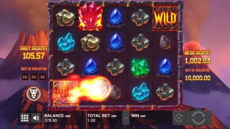 Mount Magmas (Jackpots) slot screenshot 1