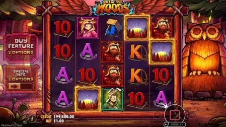 Out of the Woods slot screenshot 2