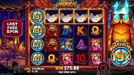Out of the Woods slot screenshot 5