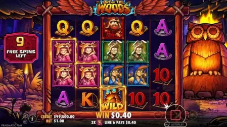 Out of the Woods slot screenshot 4