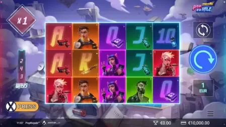 POP Royale slot screenshot 1