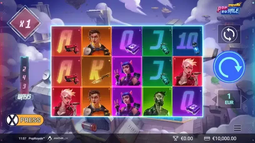 POP Royale slot screenshot 1