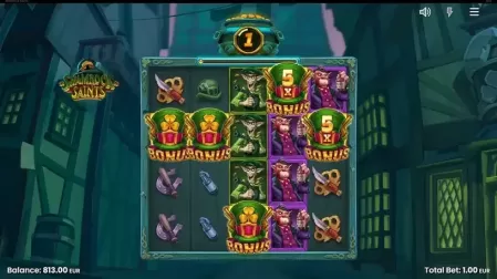 Shamrock Saints slot screenshot 2