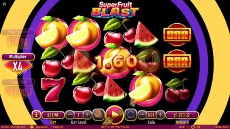 Super Fruit Blast slot screenshot 5
