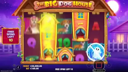 The Big Dog House slot screenshot 1