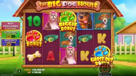 The Big Dog House slot screenshot 3