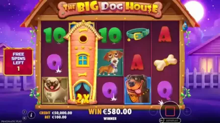 The Big Dog House slot screenshot 4