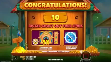 The Big Dog House slot screenshot 5