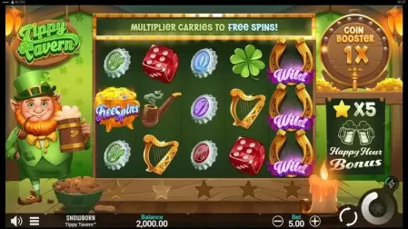 Tippy Tavern slot screenshot 1
