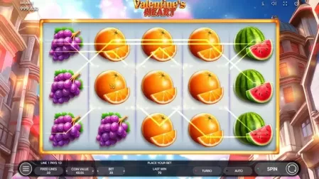 Valentine's Heart slot screenshot 5