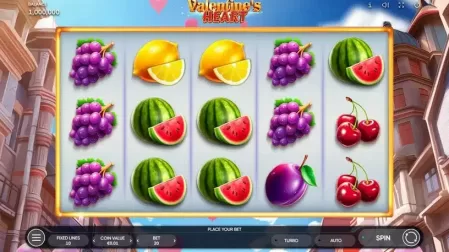Valentine's Heart slot screenshot 1