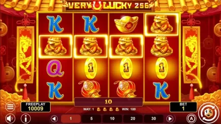 Very Lucky 256 slot screenshot 2
