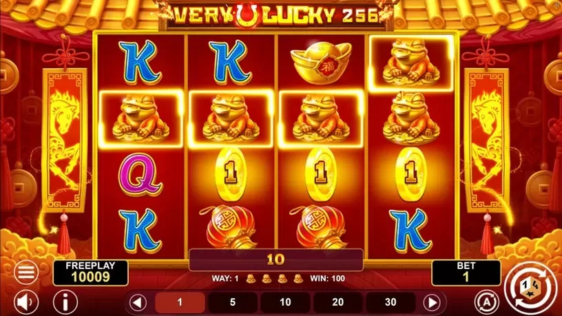 Very Lucky 256 slot screenshot 2