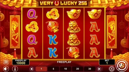 Very Lucky 256 slot screenshot 1