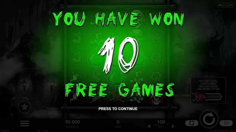 Voodoo Coins slot screenshot 3