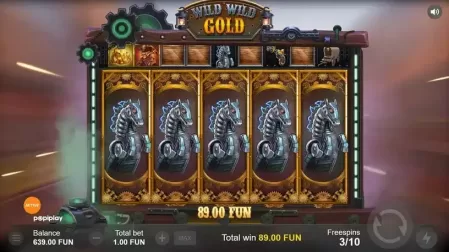 Wild Wild Gold slot screenshot 7