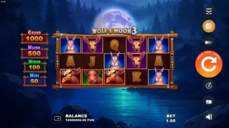 Wolf’s Moon 3 slot screenshot 1