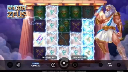 Wrath of Zeus ClusterBreaker slot screenshot 4