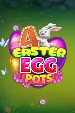 4 Easter Egg Pots
