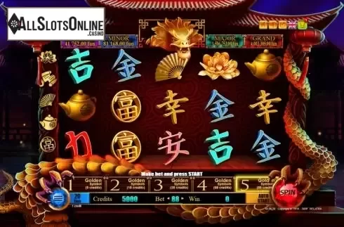 Reel Screen. 88 Dragons Treasure from Belatra Games