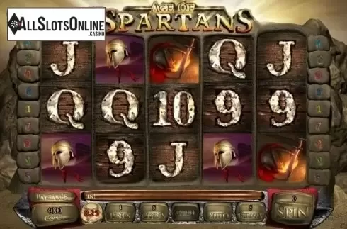 Game Workflow screen. Age of Spartans from Genii