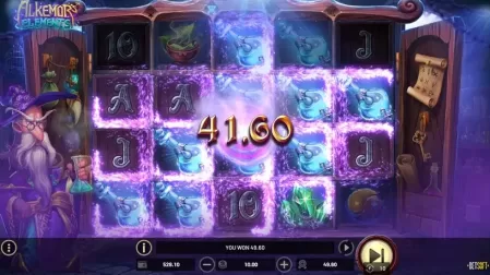 Alkemor's Elements slot screenshot 5