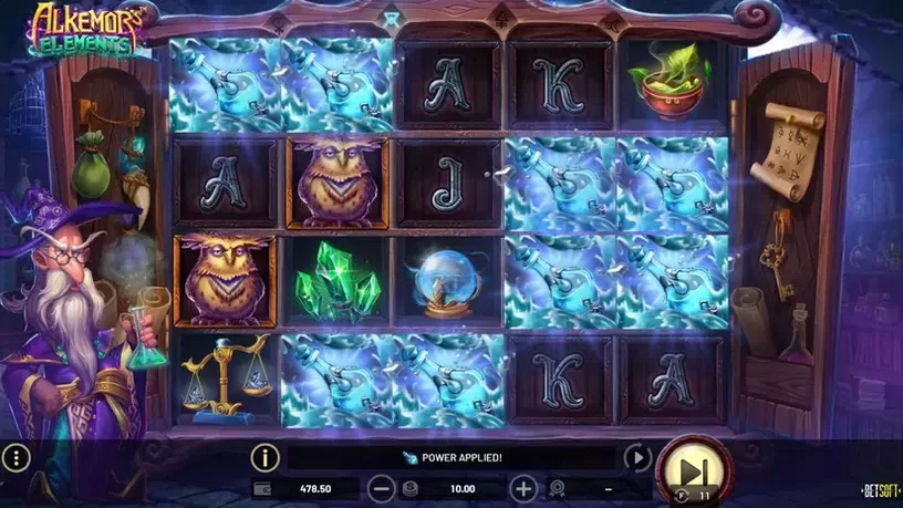 Alkemor's Elements slot screenshot 4