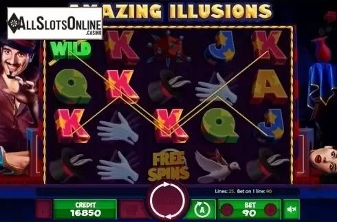 Game workflow 3. Amazing Illusions from X Card