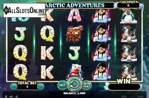 Reel Screen. Arctic Adventures from Spinomenal