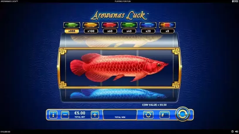 Arowanas Luck slot screenshot 1