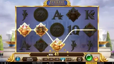 Athena Ascending slot screenshot 3