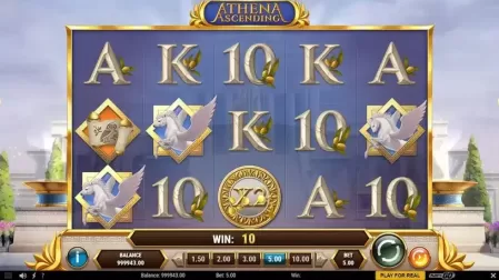 Athena Ascending slot screenshot 2