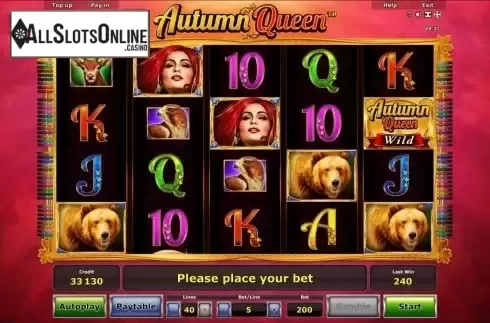 Reels. Autumn Queen™ from Greentube