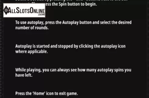 Game rules 1. Aztec Luck from Silverback Gaming